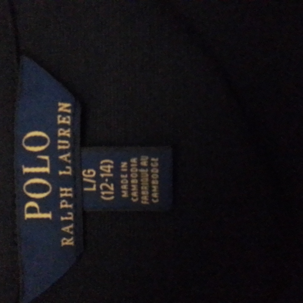NWT Polo Ralph Lauren Cruise I Blue Ruffled Stretch Ponte Flutter Dress L 12-14 - Picture 4 of 5